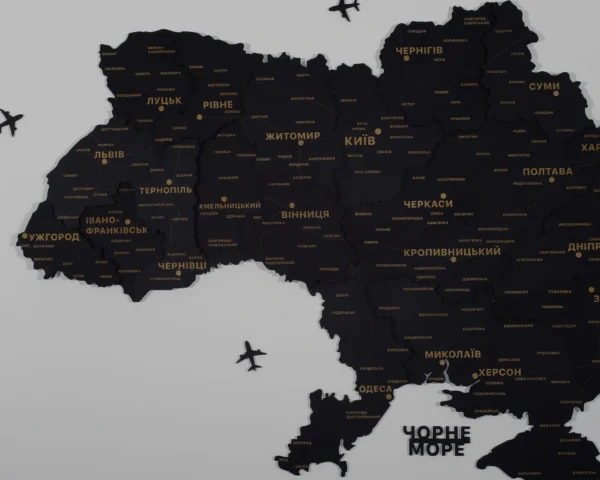 bagatosharova-karta-ukrainy-bez-pidsvitky-black-04.webp Багатошарова карта України на стіну без підсвітки колір Black
