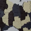 Багатошарова карта України без підсвітки колір Grand