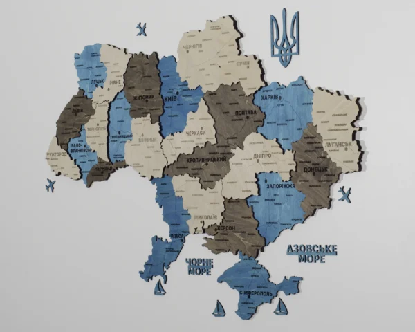 bagatosharova-karta-ukrainy-bez-pidsvitky-nord-11.webp Настінна 3D карта України із дерева без підсвітки колір Nord