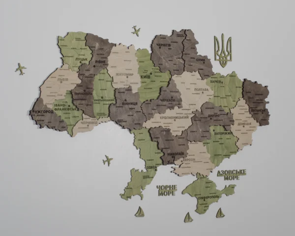 bagatosharova-karta-ukrainy-bez-pidsvitky-olive-03.webp Карта України на стіну з 3D ефектом без підсвітки колір Olive