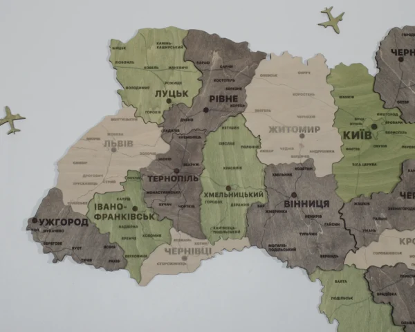 bagatosharova-karta-ukrainy-bez-pidsvitky-olive-04.webp Карта України на стіну з 3D ефектом без підсвітки колір Olive
