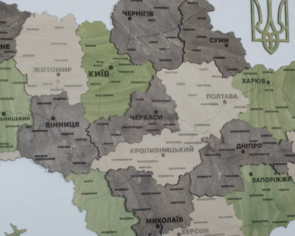 bagatosharova-karta-ukrainy-bez-pidsvitky-olive-05.webp Карта України на стіну з 3D ефектом без підсвітки колір Olive