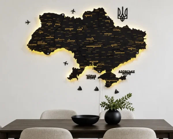 bagatosharova-karta-ukrainy-z-pidsvitkoiu-black-01.webp Карта України з деревини та LED-підсвіткою по контуру колір Black