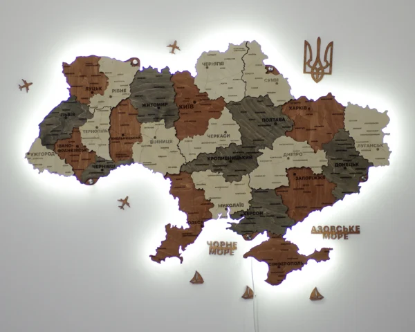 bagatosharova-karta-ukrainy-z-pidsvitkoiu-maple-01.webp Карта України з LED-підсвіткою по контуру колір Maple