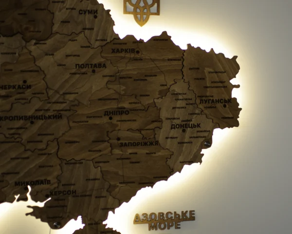 bagatosharova-karta-ukrainy-z-pidsvitkoiu-wood-07.webp Карта України із дерева 3D з підсвіткою по контуру колір Wood