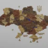 bagatosharova-karta-ukrainy-z-richkamy-bez-pidsvitky-amber-03.webp Багатошарова карта України на стіну з мальованими річками без підсвітки колір Amber
