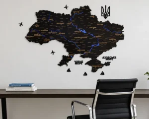 bagatosharova-karta-ukrainy-z-richkamy-bez-pidsvitky-black-01.webp Карта України з деревини та LED-підсвіткою по контуру колір Black