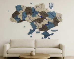 bagatosharova-karta-ukrainy-z-richkamy-bez-pidsvitky-nord-01.webp Настінна 3D карта України із дерева з мальованими річками без підсвітки колір Nord
