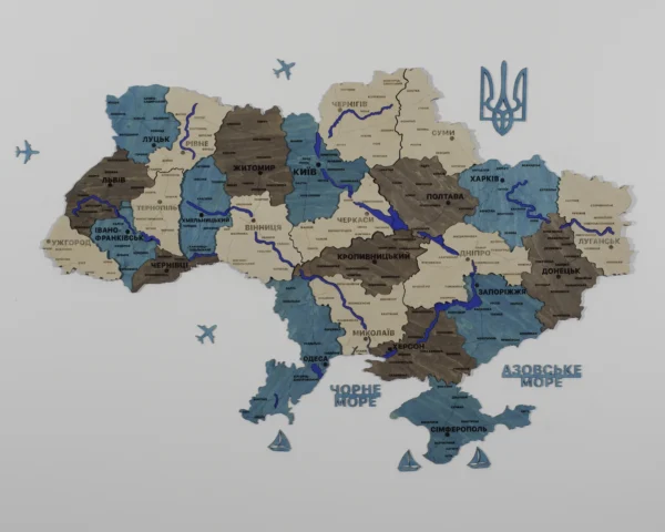 bagatosharova-karta-ukrainy-z-richkamy-bez-pidsvitky-nord-02.webp Настінна 3D карта України із дерева з мальованими річками без підсвітки колір Nord