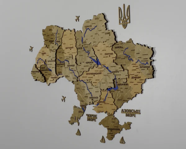 bagatosharova-karta-ukrainy-z-richkamy-bez-pidsvitky-sand-10.webp Карта України 3D з мальованими річками без підсвітки колір Sand