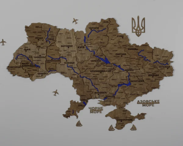 bagatosharova-karta-ukrainy-z-richkamy-bez-pidsvitky-wood-02.webp Деревʼяна карта України на стіну з мальованими річками без підсвітки колір Wood