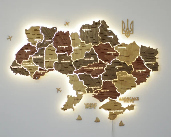 karta-ukrainy-z-pidsvitkoiu-mizh-oblastiamy-amber-03.webp Карта України на стіну з підсвіткою між областями колір Amber