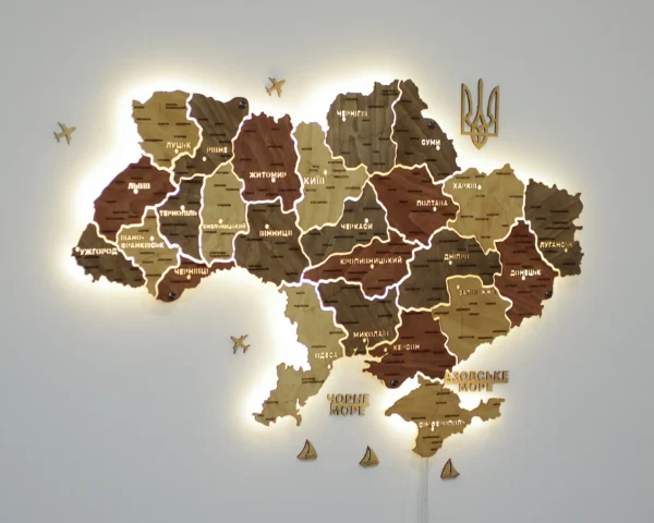 karta-ukrainy-z-pidsvitkoiu-mizh-oblastiamy-amber-04.webp Карта України на стіну з підсвіткою між областями колір Amber