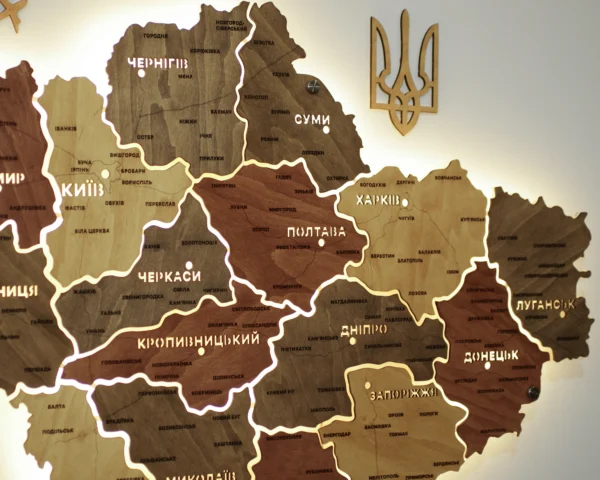 karta-ukrainy-z-pidsvitkoiu-mizh-oblastiamy-amber-07.webp Карта України на стіну з підсвіткою між областями колір Amber