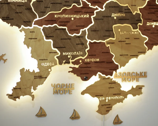karta-ukrainy-z-pidsvitkoiu-mizh-oblastiamy-amber-09.webp Карта України на стіну з підсвіткою між областями колір Amber