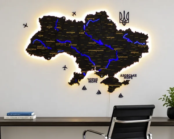 karta-ukrainy-z-pidsvitkoiu-richok-ta-konturiv-black-01.webp Деревʼяна карта України з підсвіткою річок та контурів колір Black