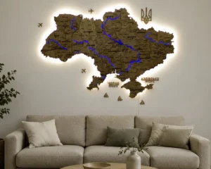 karta-ukrainy-z-pidsvitkoiu-richok-ta-konturiv-wood-01.webp Карта України із дерева 3D з підсвіткою річок колір Wood