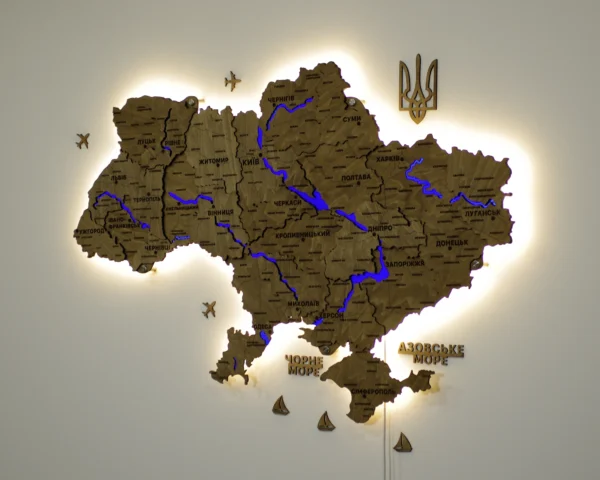 karta-ukrainy-z-pidsvitkoiu-richok-ta-konturiv-wood-11.webp Карта України із дерева 3D з підсвіткою річок колір Wood