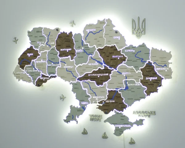 karta-ukrainy-z-richkamy-ta-pidsvitkoiu-mizh-oblastiamy-soft-09.webp Деревʼяна карта України на акрилі з річками та підсвіткою між областями колір Soft