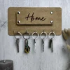 dereviana-kliuchnytsia-home-colir101 Ключниця "Home - 1"