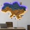 karta-ukrainy-z-pidsvitkoiu-richok-ta-konturiv-flag-01.webp Карта України 3D на стіну з підсвіткою контурів та річок колір Flag