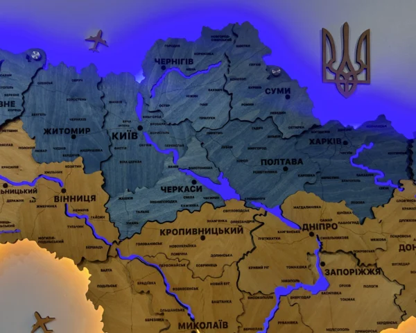 karta-ukrainy-z-pidsvitkoiu-richok-ta-konturiv-flag-08.webp Карта України 3D на стіну з підсвіткою контурів та річок колір Flag