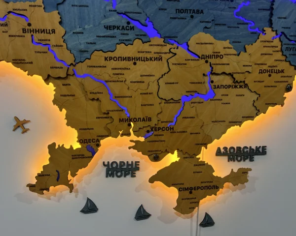 karta-ukrainy-z-pidsvitkoiu-richok-ta-konturiv-flag-09.webp Карта України 3D на стіну з підсвіткою контурів та річок колір Flag