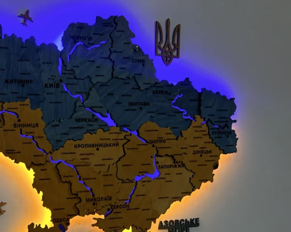 karta-ukrainy-z-pidsvitkoiu-richok-ta-konturiv-flag-11.webp Карта України 3D на стіну з підсвіткою контурів та річок колір Flag